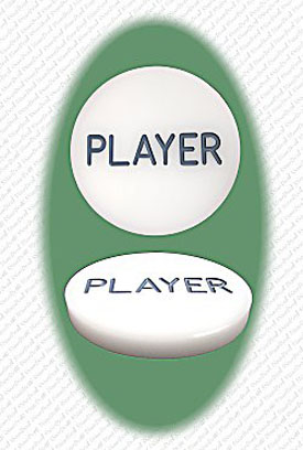 Professional PLAYER Button, AGS1119